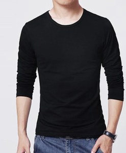 Mens Tops Mens Long Sleeve Sport Tops Crew Neck Slim Fit T Shirts for Fitness and Sports in White/Black/Light Grey