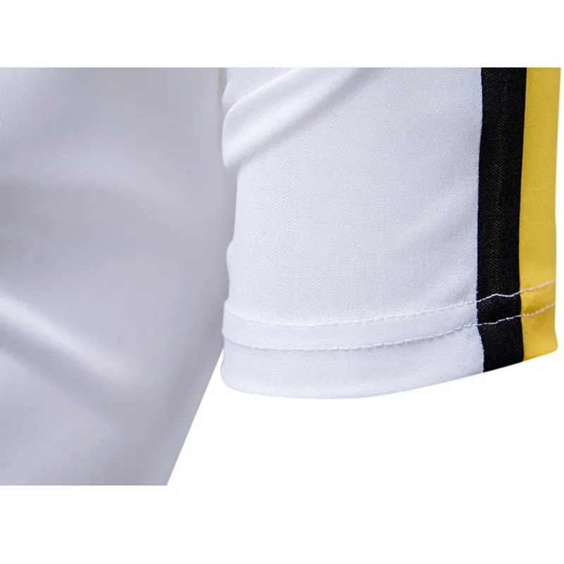 2025 Summer New Fashionable Printed Sports and Leisure Men's Short sleeved Polo Shirt - Image 2