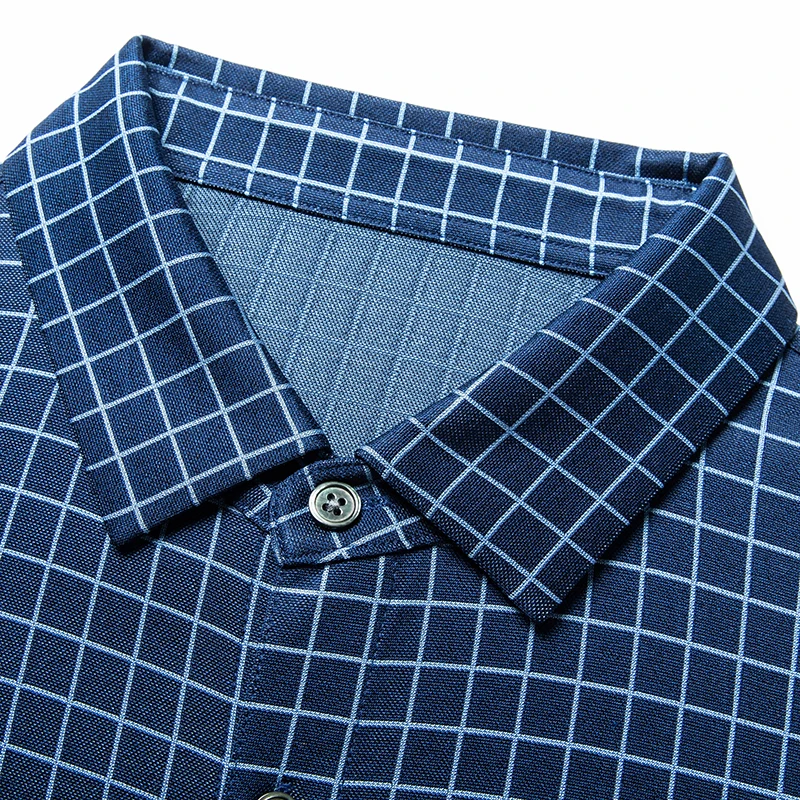 100% Silk Premium Plaid Shirts For Men Short Sleeve Smart Casual Summer High Quality Soft Comfortable All Match Camisa Masculina - Image 4