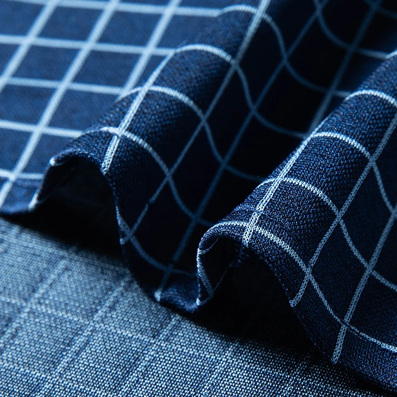 100% Silk Premium Plaid Shirts For Men Short Sleeve Smart Casual Summer High Quality Soft Comfortable All Match Camisa Masculina - Image 5