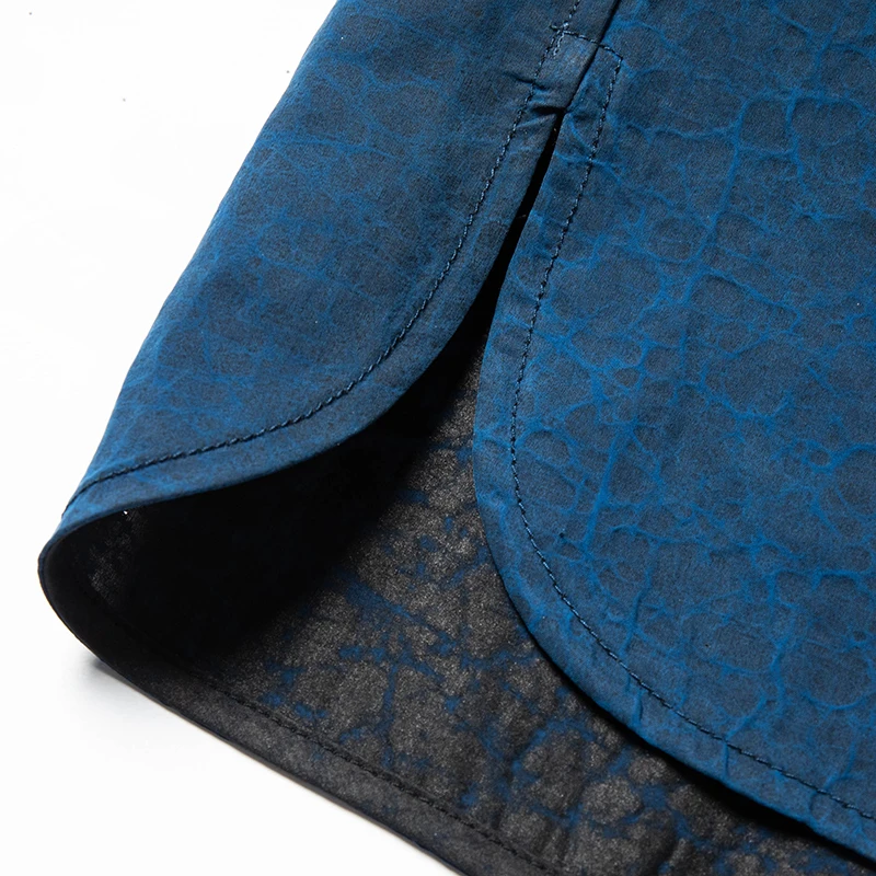 Double Sided Wear 100% Silk Shirts For Men Short Sleeve Luxurious Summer Coolness Anti-Wrinkle Quality Fashion Camisas De Hombre - Image 5