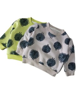 Cute t shirt for kids clothes boys girl sweatshirt cotton tops velvet pullover sweater